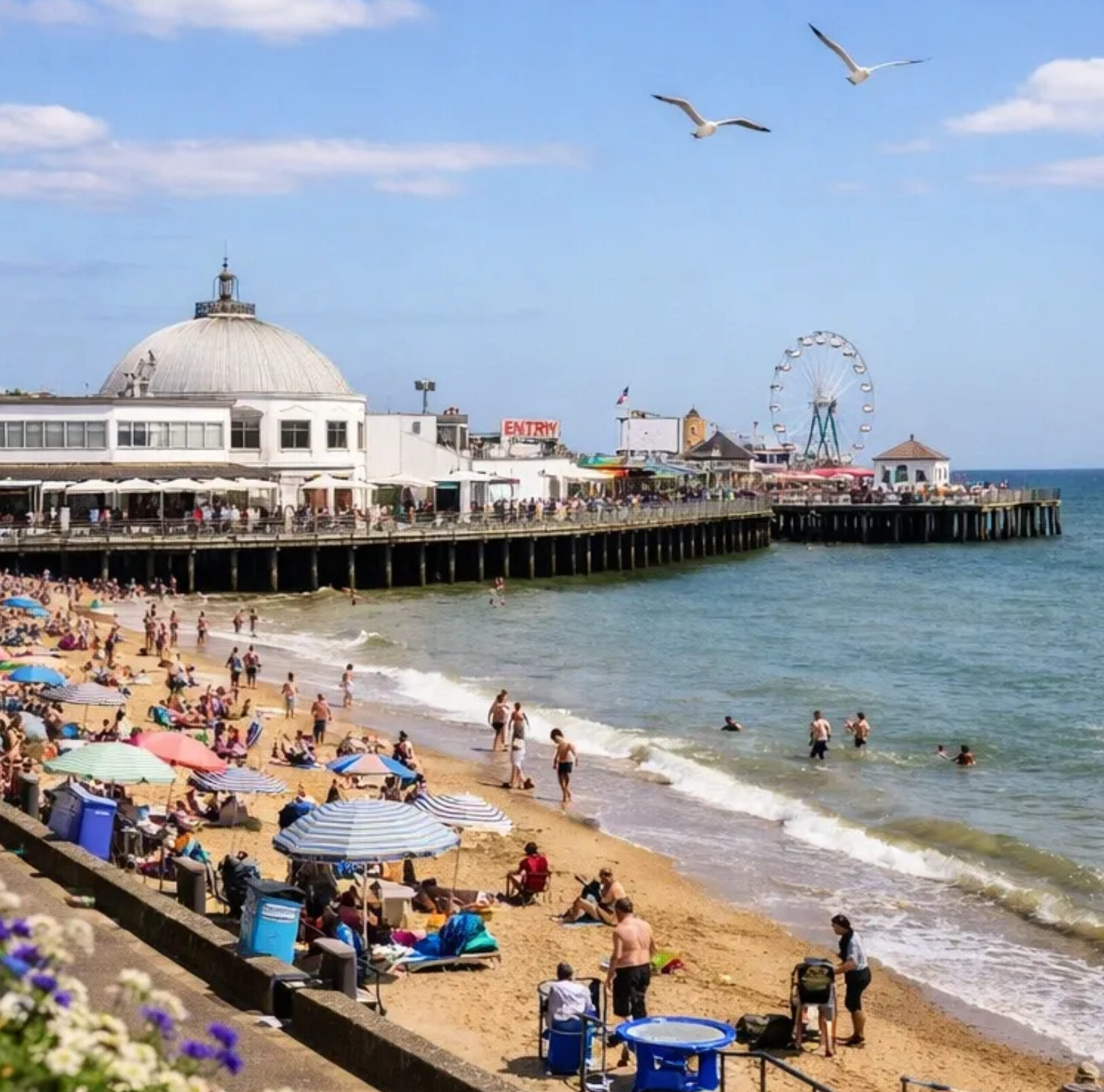 Seaside trip and promenade idea