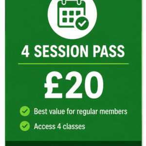 Age Activity Fitness Club – 4 Session Pass