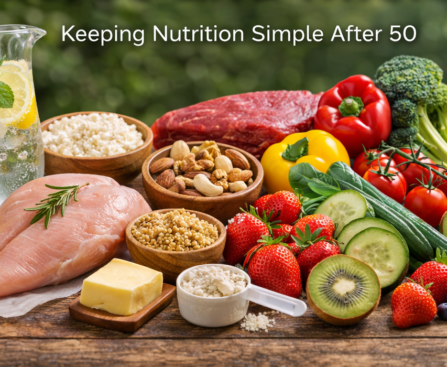 Examples of protein foods including chicken, beef, eggs, beans and nuts